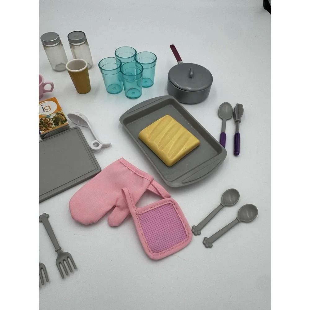 Lot‎ Of Doll Mini Kitchenware And Utensils